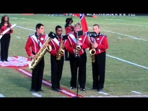 2011 GHS - National Anthem Sax Quartet