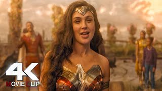 Shazam Meets Wonder Woman  Shazam 2 Fury Of The Gods: Wonder Woman | Shazam 2 (2023)