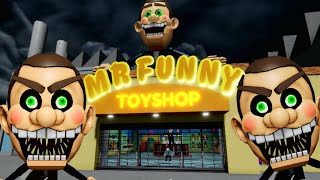 Can I Escape Mr Funny's ToyShop? SCARY OBBY #roblox