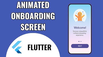 Animated Onboarding Screens in Flutter 🚀 | Smooth UI Tutorial for Beginners (2025)