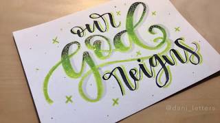 Time Lapse | Lettering con Colores | Hand Lettering en Español