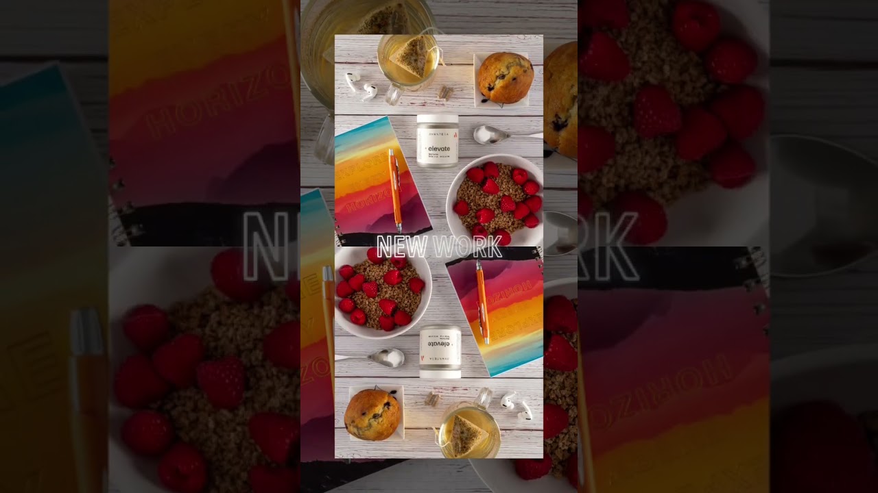 One of several flat lays shot for an Avantera social ad campaign. 