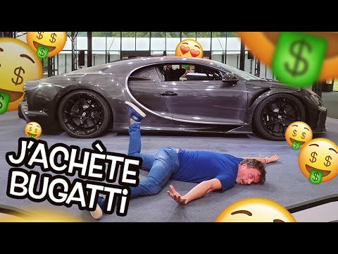 J'achète ma première Bugatti