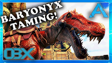 Ark Survival Evolved: S06E08: BARYONYX TAMING AND BREEDING!!!