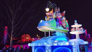 Shanghai Disneyland 2023 Winter Magical Cavalcade parade
