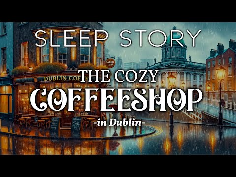 A Rainy Day in Dublin: The Cozy Coffeeshop - A Rainy Sleep Story