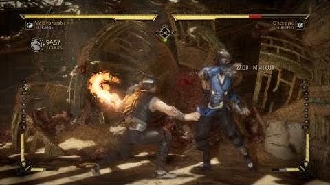 Liu Kang oki with wavedash