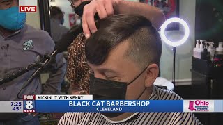 Black Cat Barbershop combines old world technique with cutting edge style