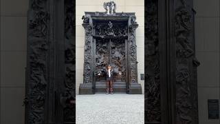 Gates of Hell by Auguste Rodin from Dante Alighieris Inferno at Stanford College in Palo Alto @JadeAllenCook