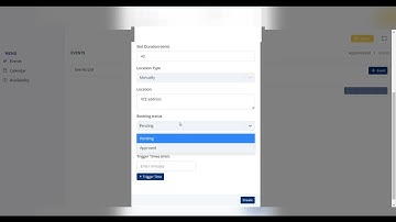 How to Create A Calendar Event and Edit Fields / Labels ?