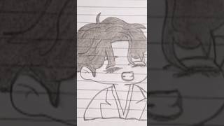 'Turning Jungkook into chibi fan art 💜 Who next?' #KpopFanArt #BTS #ChibiArt #DrawingShorts