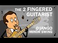 DJANGO REINHARDT - Minor swing (Live video animation)