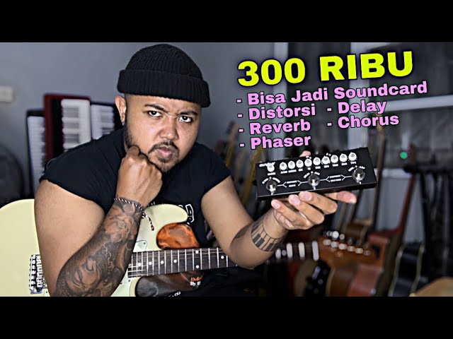 Efek Gitar Digital Murah 300 Ribu! Bisa Jadi Soundcard! Efeknya Lengkap! Review Cuvave Cube Baby class=