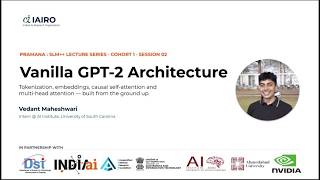 Day 2 : Vanilla GPT-2 Architecture - 16-Aug-26