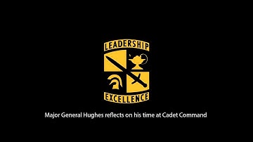 MG Hughes reflects on his time at Cadet Command