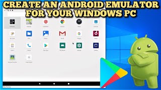 Create your own Android Emulator on your Windows PC without software 2022 Easy Guide screenshot 3