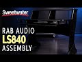 Prsentation de la station de travail studio rab audio pro rak ls840