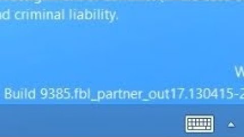 Windows 8.1 Build 9385 Installation and demonstration