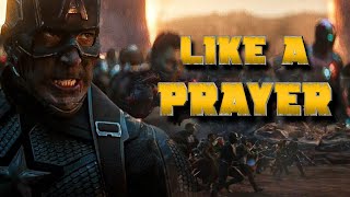 Avengers: Endgame but with "Like A Prayer" Battle Royale Version