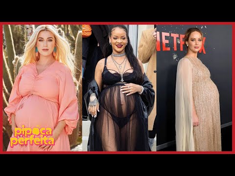 Vídeo: Nossas celebridades grávidas favoritas