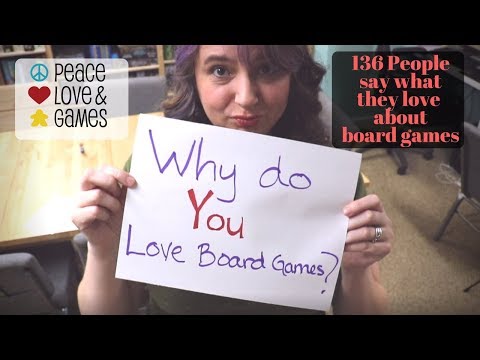 Why Do People Love Board Games? #iheartboardgames