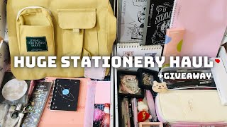 Huge Stationery Haul+ Giveaway (CLOSED) 🎁🍡| ft. StationeryPal 🎀