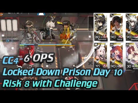 Same Squad as Day 1| CC4 Locked Down Prison Day 10 | Risk 8 with Challenge Mission | 6 Ops