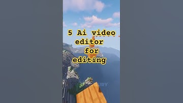 5 Ai video editor for editing #aivideogenerator #ai #aivideoedit