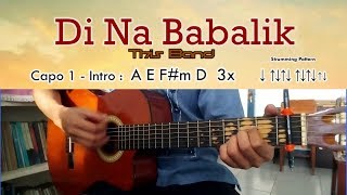 di na babalik - this band - guitar chords