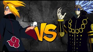 Deidara VS Gladius (Naruto VS One Piece) Sprite/Pixel Animation Battle