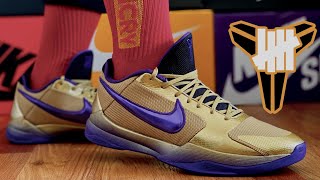 Nike Kobe 5 Protro Undefeated Hall Of Fame DETAILED Review and On foot