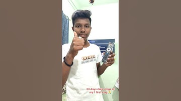 New mini vlog.20 days daily vlogs of my first vlog 🙏😎.. #shorts #minivlog