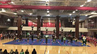 UNT Mean Green Cheer Team 17-18