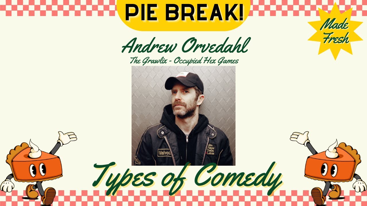 The Color Identity of Comedy with Andrew Orvedahl | Pie Break! A Color Pie Podcast