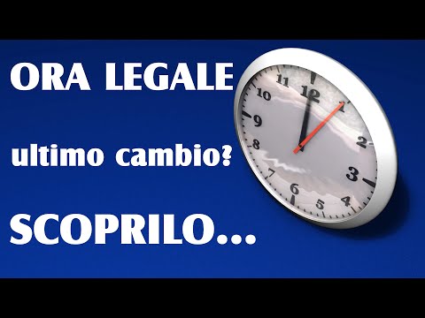 Video: A che ora chiude il cambio?