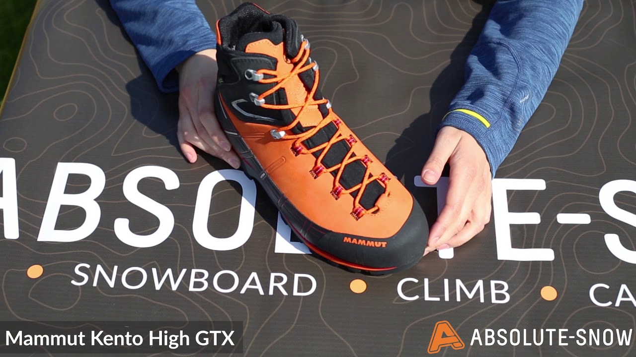 Mammut Kento High Gore-Tex | Hiking Boots | Video Review - YouTube