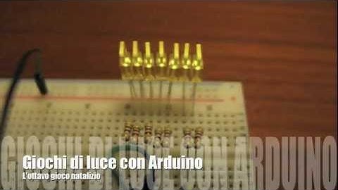 Giochi di Natale con Arduino - ottavo gioco