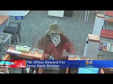 Fbi Offers 5,000 Reward For Info On Serial Bank Robber Dubbed The 'Cover-Up Bandit'