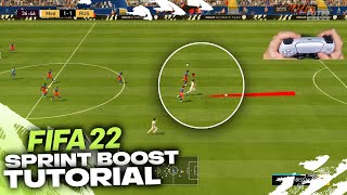 THE FIFA 22 SPEED BOOST TUTORIAL