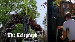 video: Margaret Thatcher statue egger faces university investigation