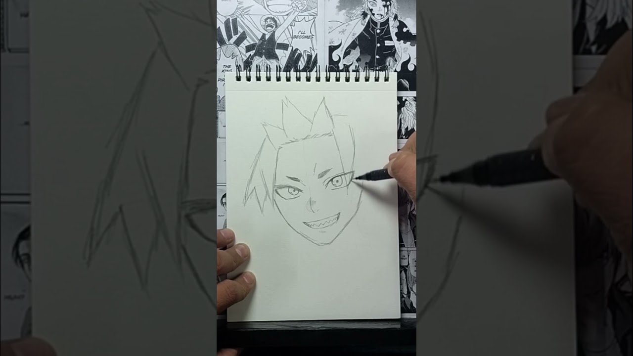 Eijiro Draw .#trending #anime#animesketch #sketch #viralshort #draw #animeeart #viralreelsシ