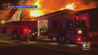 Allure On The Lake Banquet Hall In Chesterton Destroyed In Extra-Alarm Fire