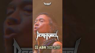 DEATH ANGEL junto SEPULTURA 📌21 de Abril Teatro Flores🎟️Conseguí ya tus entradas