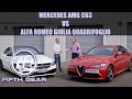 Mercedes AMG C63 vs. Alfa Romeo Giulia Quadrifoglio - The COMPLETE challenge | Fifth Gear