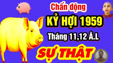 🔴 Thần Tài BÁO MỘNG, Chấn Động Tuổi KỶ HỢI 1959 PHÚC LỚN MỆNH LỚN, Trúng Số CỰC GIÀU 2 Tháng Tới