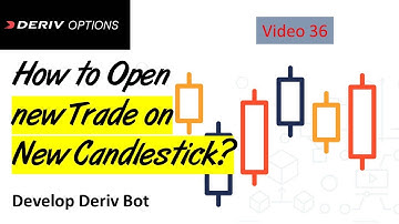 How to Enter to a trade from new candle? Video 36 DerivOptions
