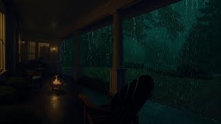 Heavy Rainstorm and Thunder Sounds for Deep Sleep and Anxiety Relief
