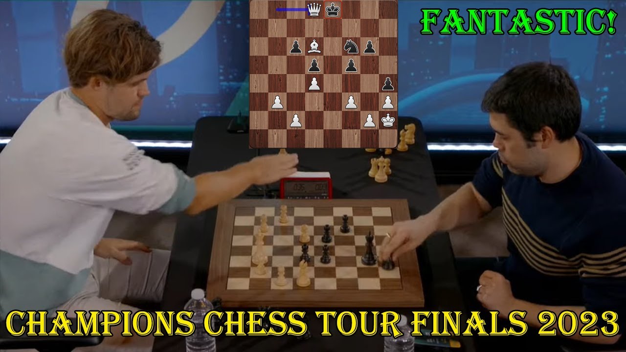 Carlsen vs. Nakamura: Clash of Chess Titans in AI Cup 2023 Semifinals! —  Eightify