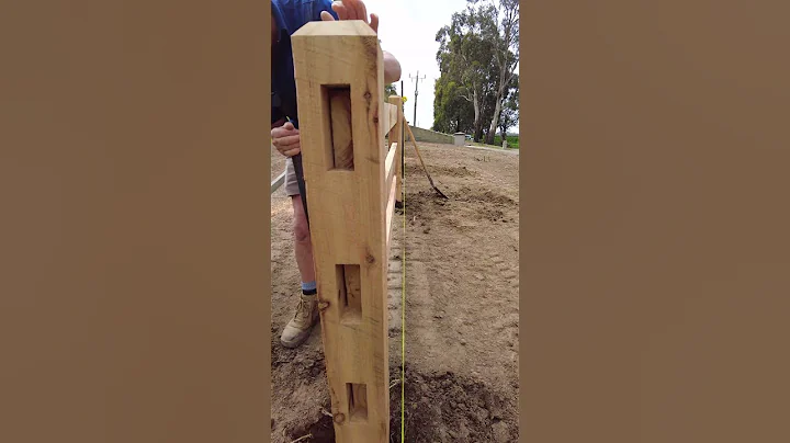 Fence Line Makeover: Fast Post and Rail Installation!