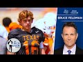 Fox sports bruce feldman on timetable for arch manning to start for texas  the rich eisen show